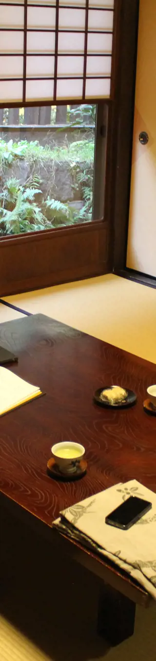 In einem traditionellen, Japanischem Gasthaus schlafen